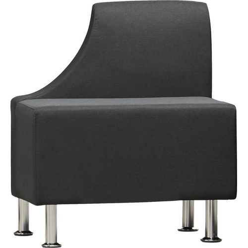 Loungemöbel Be-Soft, Sessel rechts, schwarz