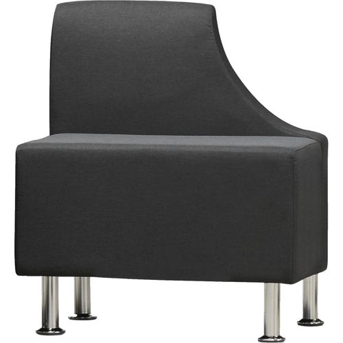 Loungemöbel Be-Soft, Sessel links, schwarz