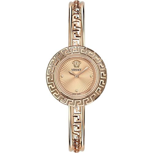 Versace Damen Quarzuhr La Greca Roségold VE8C00424