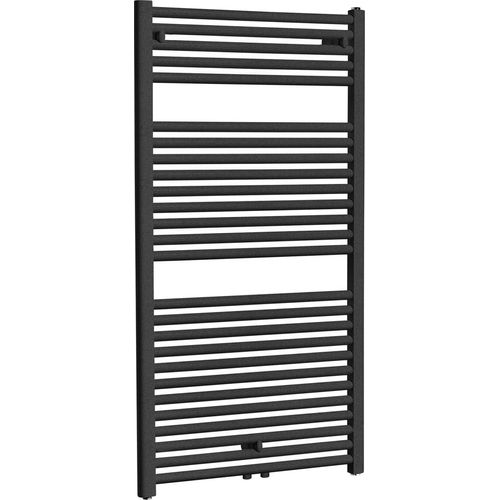 Saqu Badheizkörper Calm Anthrazit 119x60 cm - Handtuchheizkörper Badheizung