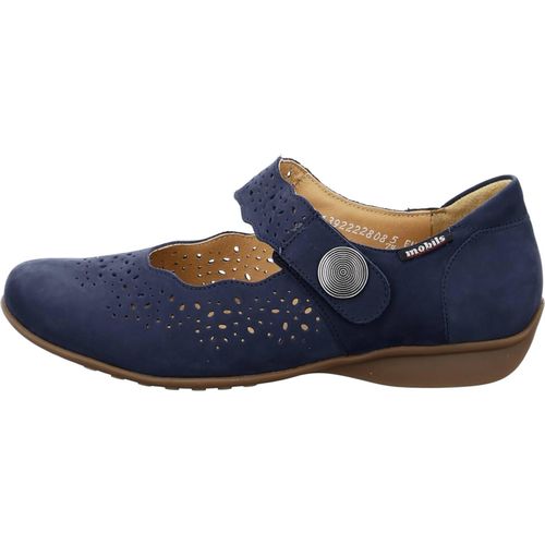 Mephisto Komfort Slipper Damen 31323538363735 Blau 37 EU