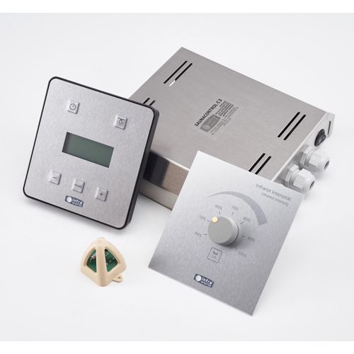 Infraworld Saunasteuerung Saunacontrol C3 für Verdampfer Saunaofen Infrarot