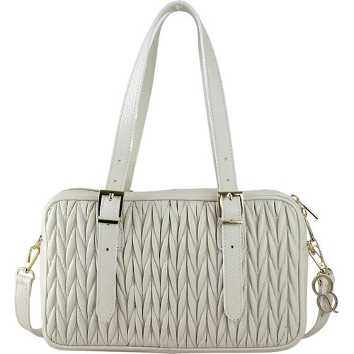 Schultertasche Handwerk aus echtem Leder von collezione alessandro