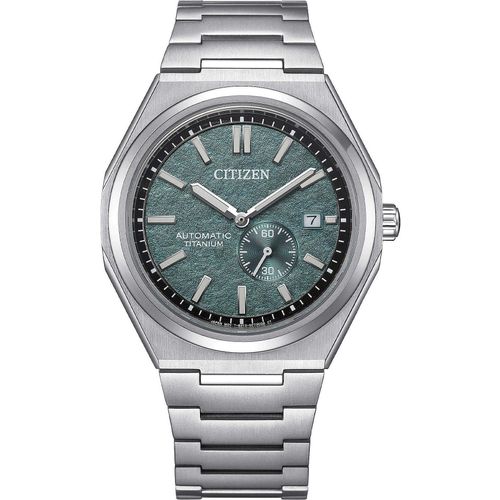 Mechanishe Citizen Silber Mit Schraube Kollektion Supertitanio - mann