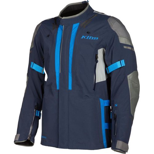 Klim Latitude 2023 Motorrad Textiljacke, blau, XL