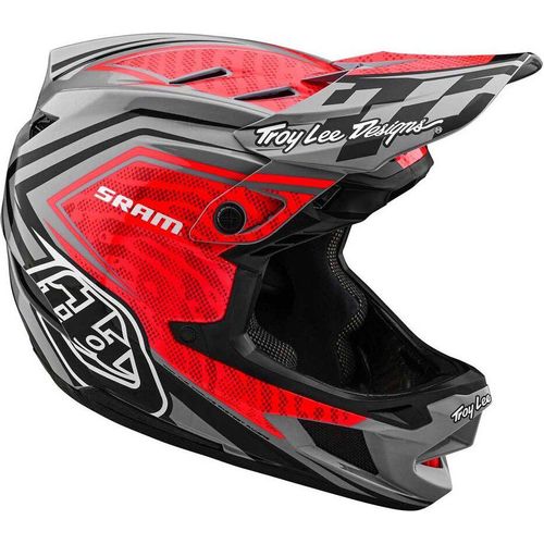 Troy Lee Designs D4 Composite Downhillhelm Rot XL Rot XL