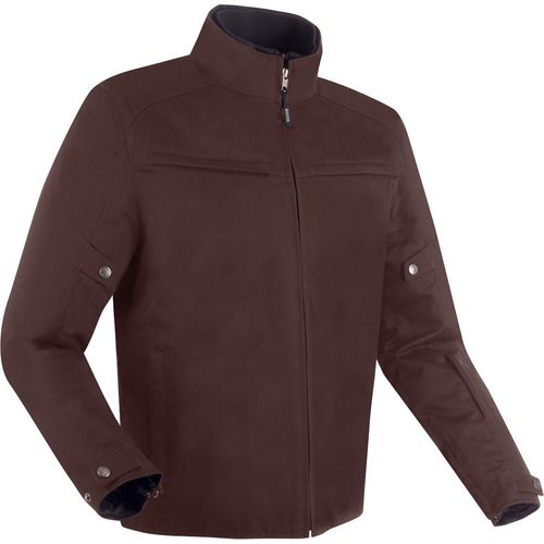 Bering Cruiser wasserdichte Motorrad Textiljacke, braun, XL