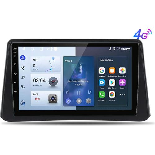 Carplay 9''Android auto 8kern android13 Autoradio für Opel Mokka 2012-2016 GPS Navi RDS WIFI BT DAB 4+64G SWC DSP USB 2DIN