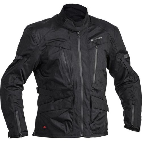 Halvarssons Gruven wasserdichte Motorrad Textiljacke, schwarz, 56