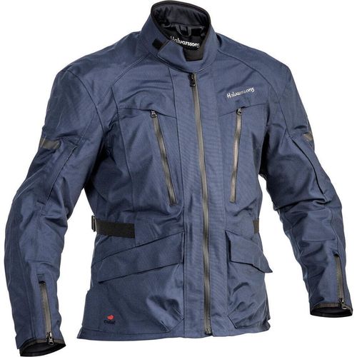 Halvarssons Gruven wasserdichte Motorrad Textiljacke, dunkelblau, 52