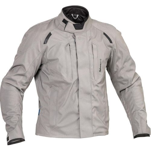 Halvarssons Naren wasserdichte Motorrad Textiljacke, grau, 50