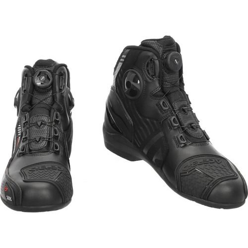 Acerbis Skali Motorrad Schuhe, schwarz, 41