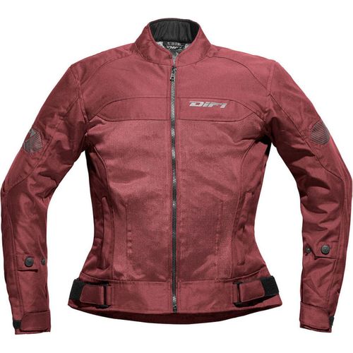 DIFI Ibiza Air Damen Motorrad Textiljacke, rot, 34