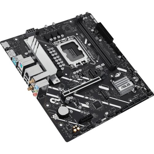 ASUS PRIME H810M-A WIFI - Motherboard - micro ATX - LGA1851-Sockel - H810 Chipsatz - USB-C 3.2 Gen 1, USB 3.2 Gen 2, USB 3.2 Gen 1 - Gigabit LAN, Wi-Fi 6, Bluetooth - Onboard-Grafik (CPU erforderlich)
