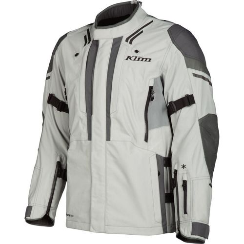Klim Latitude 2023 Motorrad Textiljacke, grau, XL