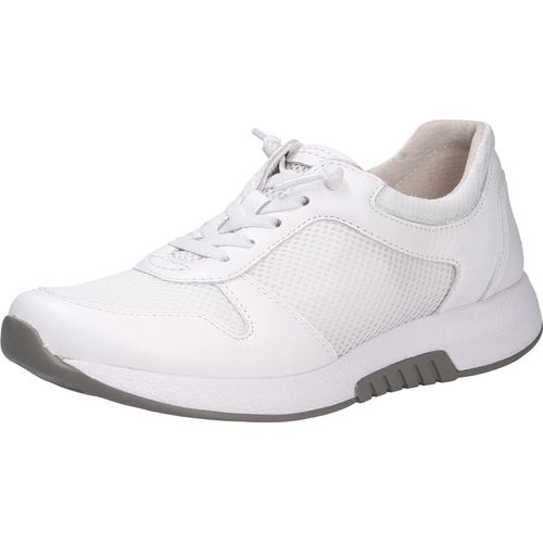 Gabor Damen Schnürschuhe, weiß(weissseelastic (50)), Gr. 8