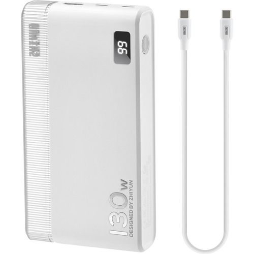 ZHIYUN CH100W03 130 W Power Bank 22500 mAh Grosse Kapazitaet PD Schnellladung Mit Typ-C USB-A 3 Anschluesse LED-Bildschirm Rucksack fuer Laptop Smartphone Drohne LED Fuelllicht