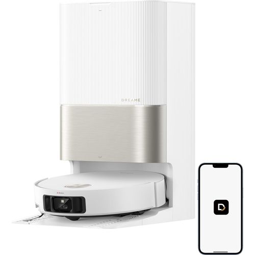 Dreame X50 Ultra Complete Weiß Staubsauger Roboter mit Absaugstation, Saugroboter mit Wischfunktion