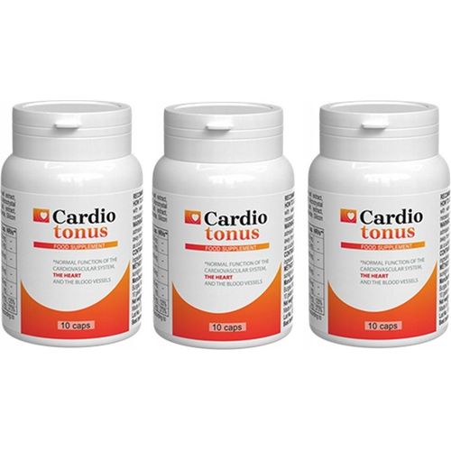 3X Nahrungsergänzungsmittel Cardiotonus Baldrian Kapseln 20 Stk.