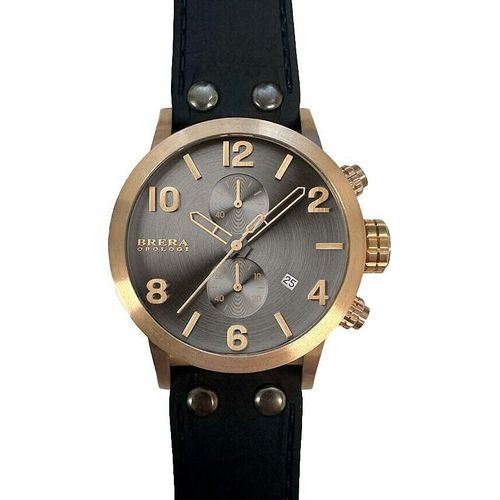 Chronograph Brera Orologi Schwarz Kollektion Isabella - mann