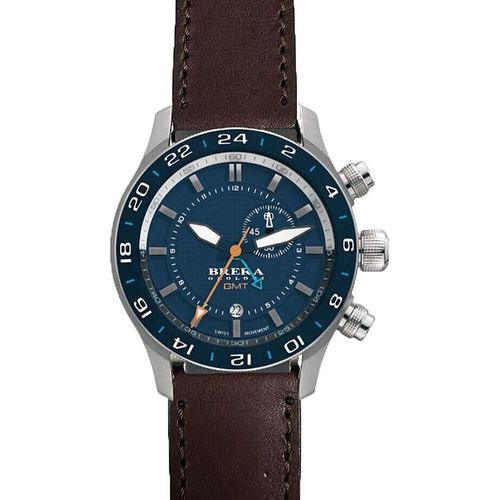 Chronograph Brera Orologi Braun Kollektion GMT - mann