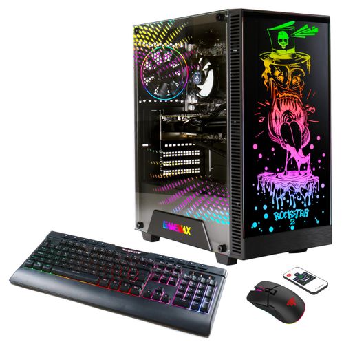 GAMEMAX Multimedia-PC Rockstar 7384 Ryzen 5 5600G 16GB 1TB SSD Radeon Graphics Windows 11