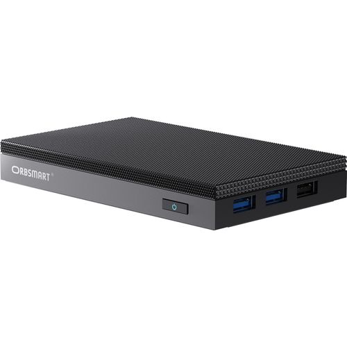 Mini PC Orbsmart AW-15L Windows 11 Pro | 16 GB RAM & 512GB SSD | WIFI 6 | lüfterlos | Micro Computer | Büro-PC | Desktop-PC