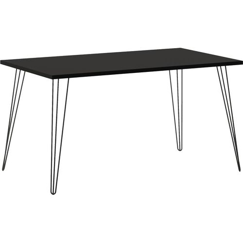 Tisch 120x80 cm schwarz FRISCO-80