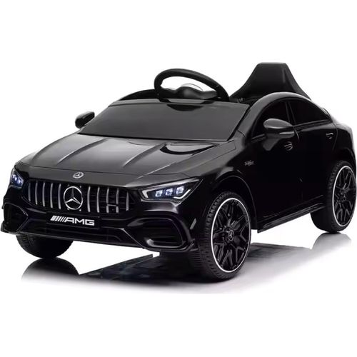 Kinder Elektroauto Mercedes CLA 45s AMG, Motoren+LED+Audio+EVA+FB schwarz