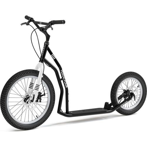 Tretroller Yedoo Numbers New Four 20/16 Dogscooter Scooter Cityscooter schwarz