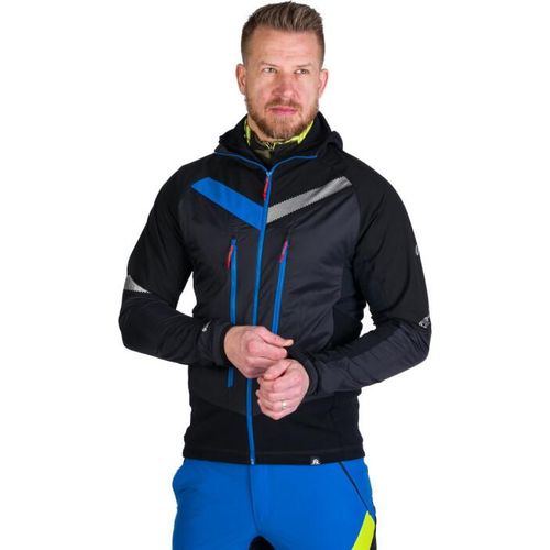 Skijacke NORTHFINDER Solisko Polartec Alpha direkt Schwarz/Grau Grau L
