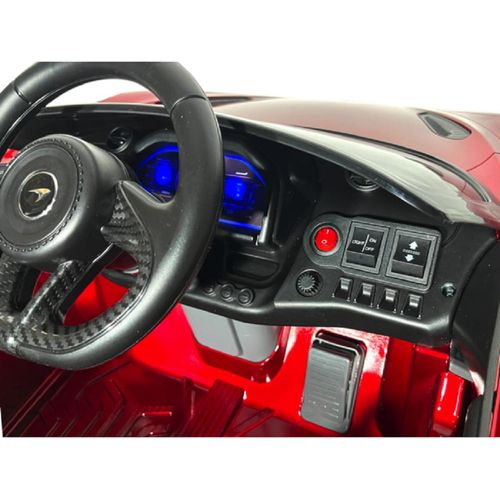 Kinder Elektroauto McLaren 765LT, 12v+zwei Motoren+LED+Audio+FB