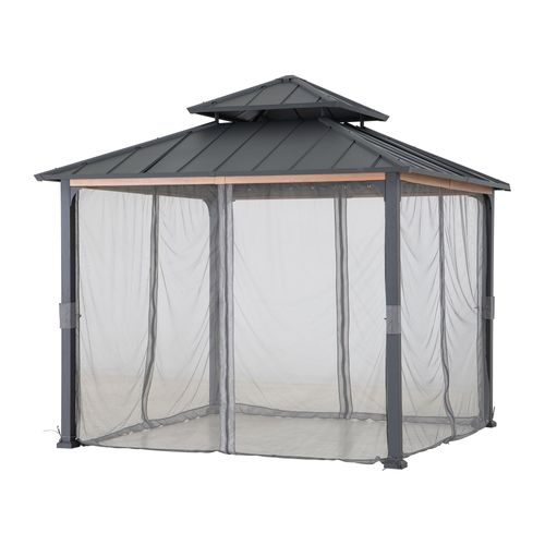Netz für Sunjoy Zedernholz Gazebo 300cm x 300cm