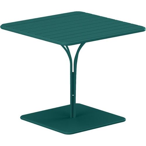 Gartentisch - L. 80 cm - Metall - Blau - MIRMANDE von MYLIA