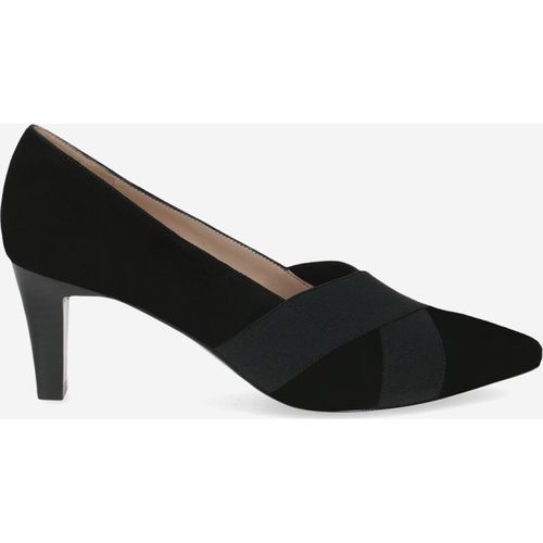 Peter Kaiser Pumps 72443, Rauleder, Schwarz, Damen