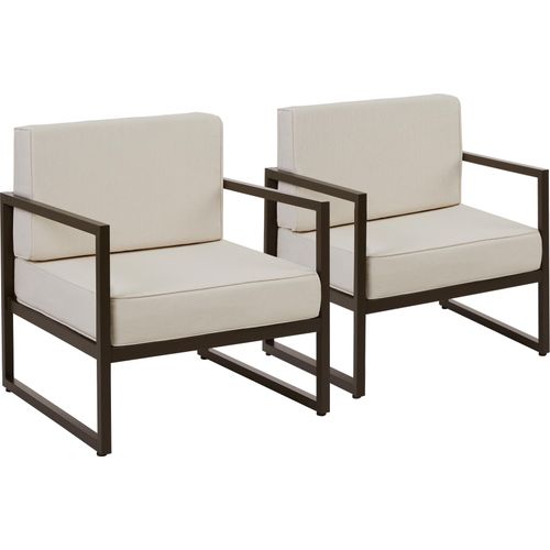Garten-Loungesessel Comosa Dicke des Sitzpolsters 14 cm 74 x 78 x 85 cm