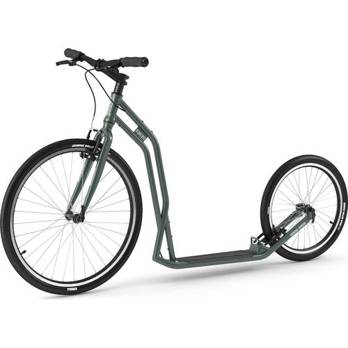 Tretroller Yedoo Steel S2620 Dogscooter Scooter Roller Cityscooter grün
