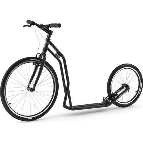 Tretroller Yedoo Steel S2620 Dogscooter Scooter Roller Cityscooter schwarz