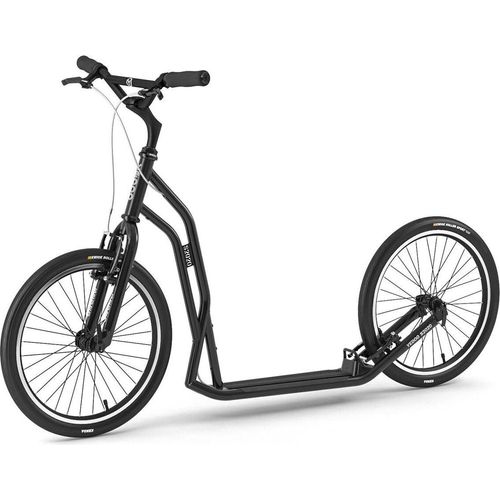 Tretroller Yedoo Steel S2020 Dogscooter Scooter Roller Cityscooter schwarz