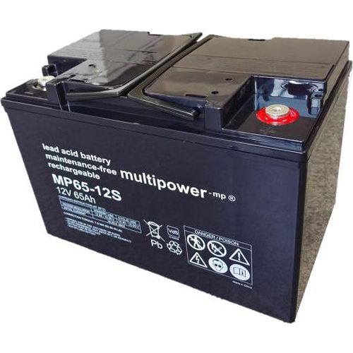 Multipower Blei-Akku MP65-12S 12V / 65Ah