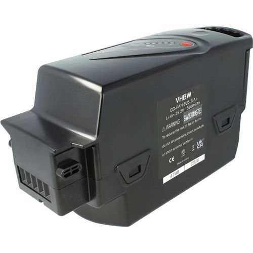 vhbw Akku kompatibel mit Panasonic Flyer L14 HS, L6, L8 HS, L8, L4, L2, L5, L9, R Street, R Tour, R Urban E-Bike (15,6 Ah, 26 V, Li-Ion) - Schwarz