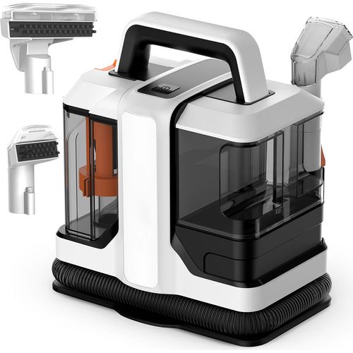 Waschsauger,750W mobiler Waschsauger Polsterreiniger,Teppichreiniger Sauger tragbar mit Zubehör, Universal Nass & Trockensauger