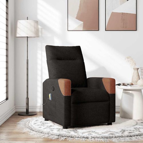 Massagesessel Schwarz Stoff, Klassische Sessel Design Möbel