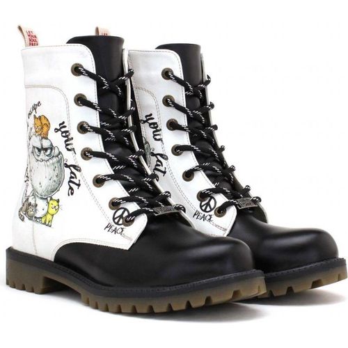 Damenschuhe Goby Stiefelette zum Schnüren RUGM113 35