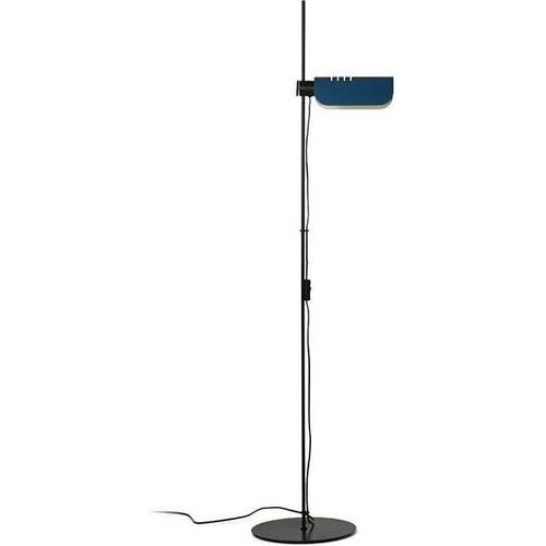 MARTINIQUE blaue Stehleuchte, verstellbarer Schalter 20034-134