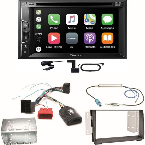 Pioneer AVH-Z3200DAB Carplay Bluetooth Digitalradio Einbauset für Kia Venga
