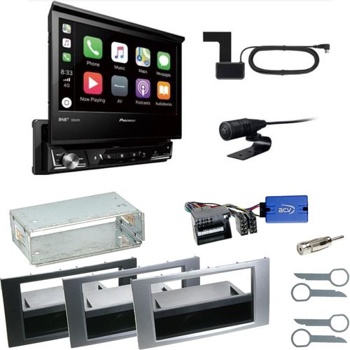 Pioneer AVH-Z7200DAB Digitalradio Einbauset für Ford Kuga Fusion Galaxy S-Max