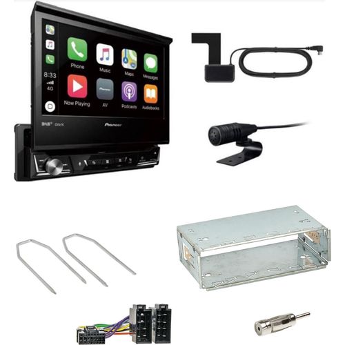 Pioneer AVH-Z7200DAB Digitalradio Bluetooth Einbauset für Dacia Duster bis 2012