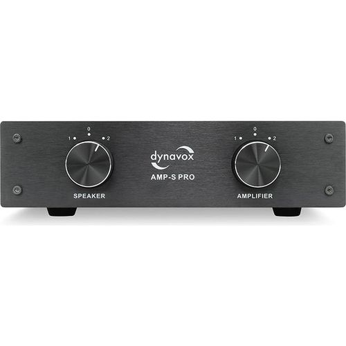 Verstärker/Boxen-Umschalter - AMP-S Pro - schwarz - Dynavox