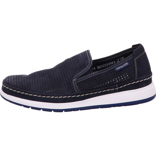 Mephisto Komfort Slipper Herren 363832383035 Blau 45 1/2 EU